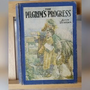 The Pilgrim's Progress Hardcover, 1933, John C. Winston Company, by John Bunyan